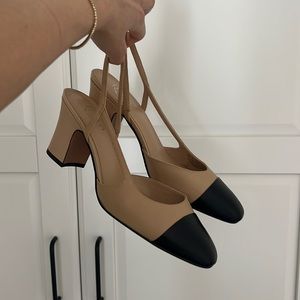 NEW FRANCO SARTO SLINGBACK HEELS